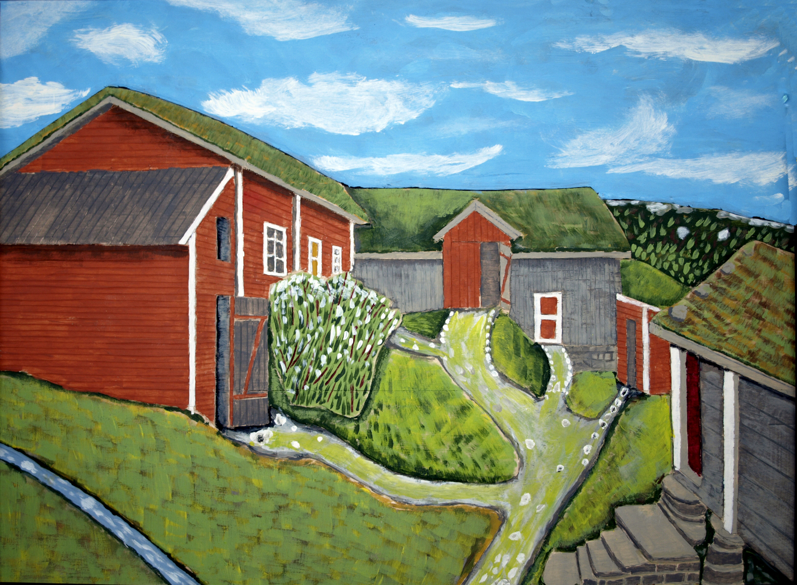 1900 Tresnitt etter maleri